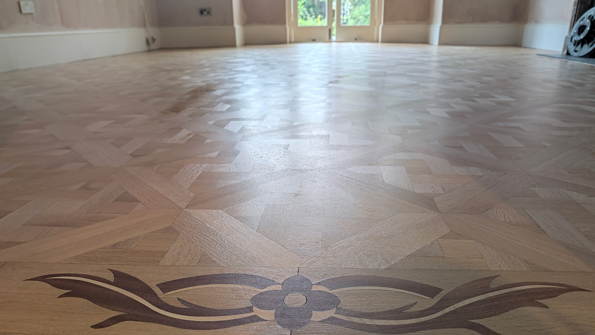 Restoration of a Versailles Parquet Flooring - Putney