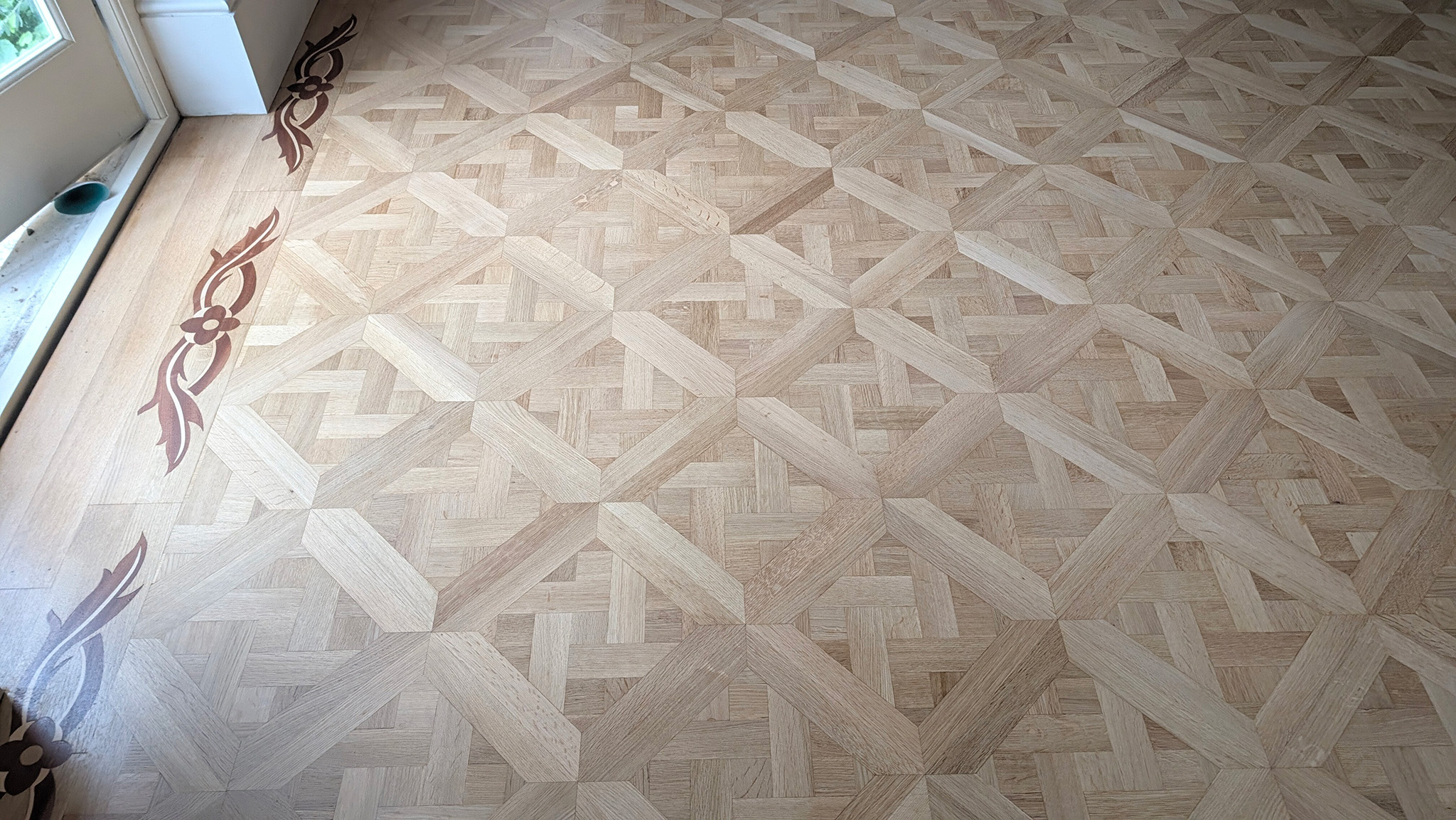 Restoration of a Versailles Parquet Flooring - Putney