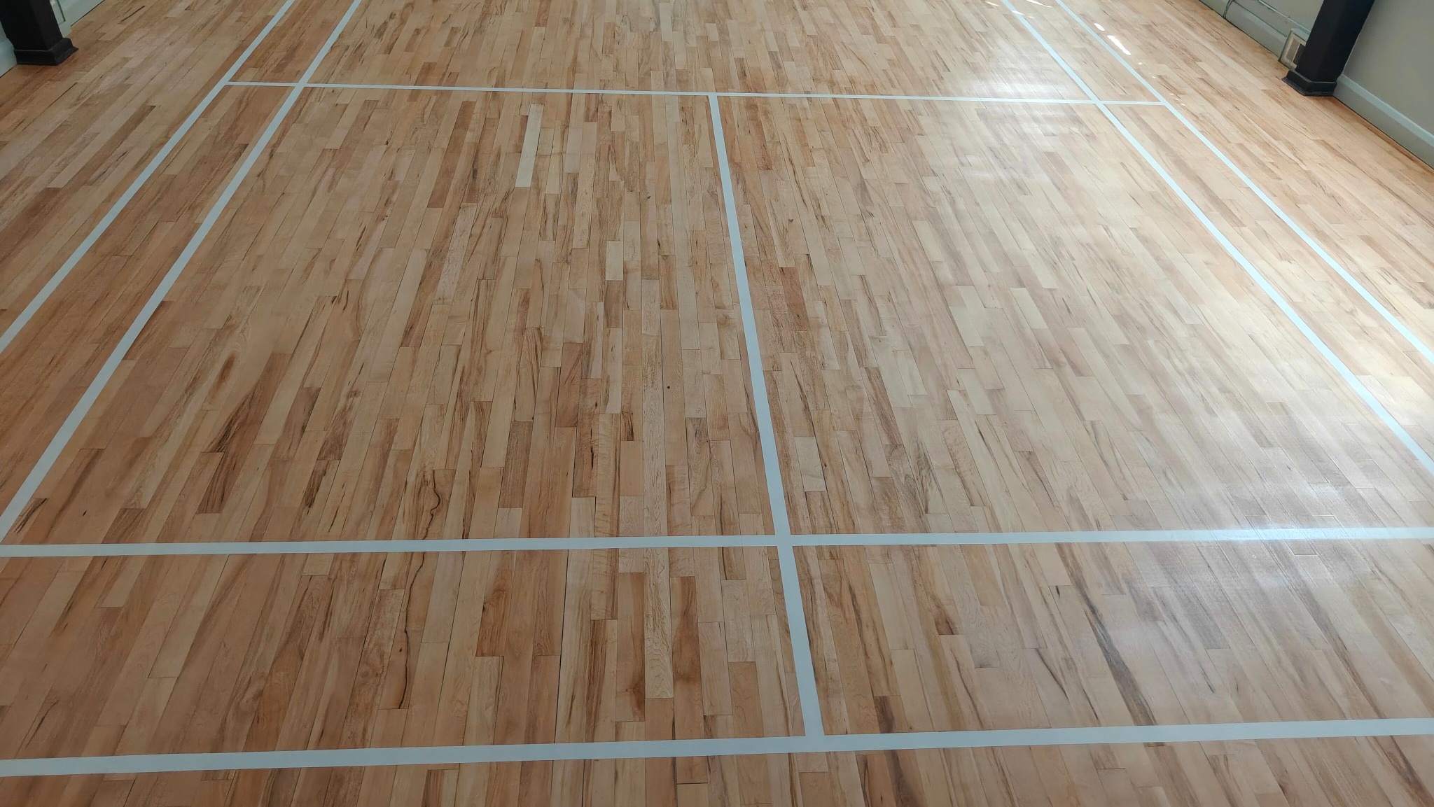 Sports Hall Flooring Sanding and Line Marking - Ickenham