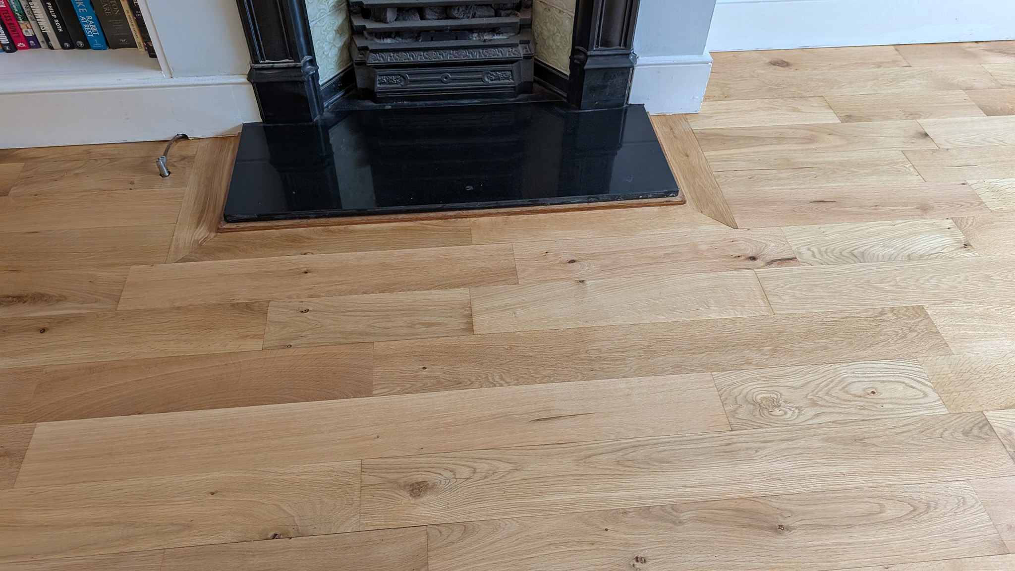 Solid Oak Flooring Restoration - Sutton