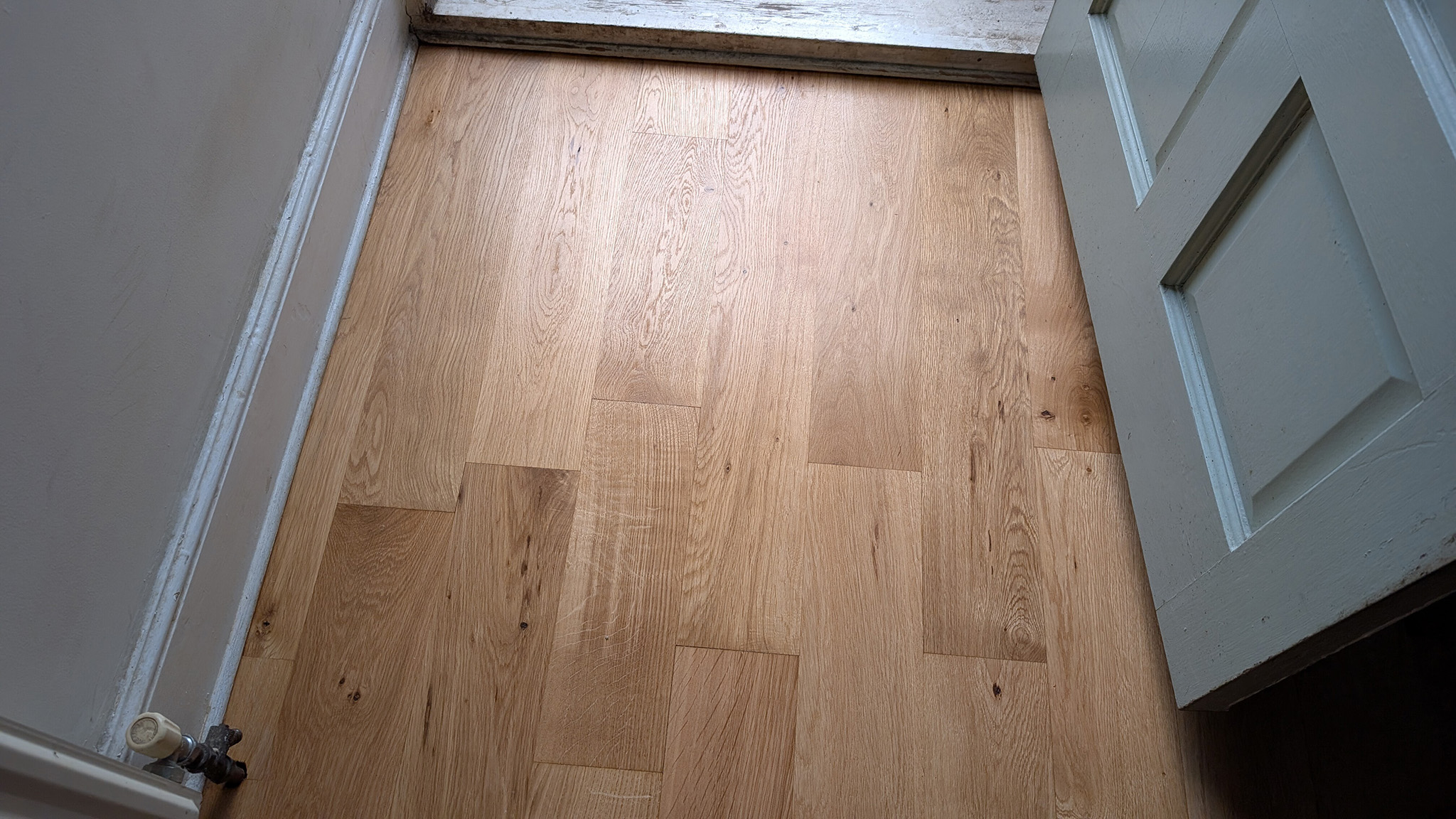 Solid Oak Flooring Restoration - Sutton
