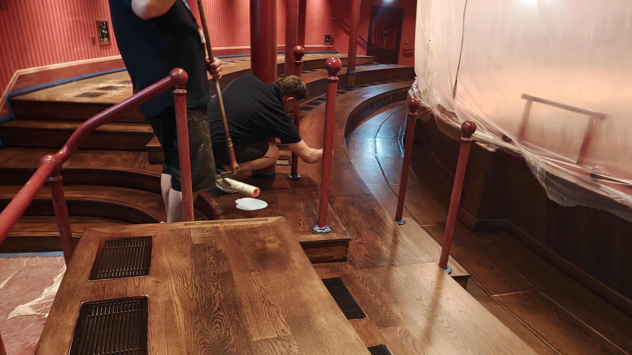 Royal Opera House - Lacquer Application - Central London