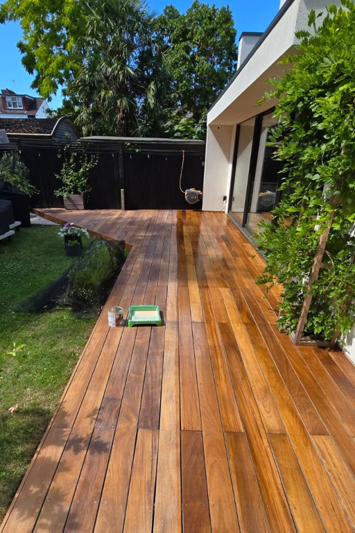 Decking Restoration by Floorworks: Sealing