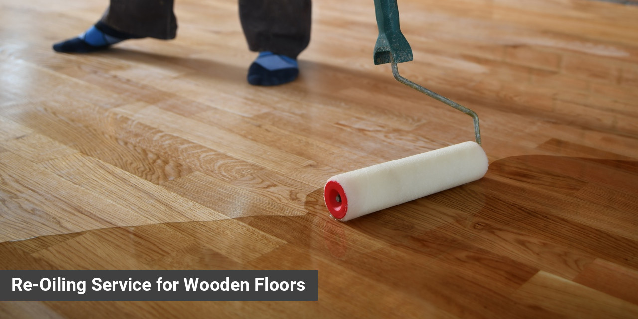 Re-Oiling Service for Wooden Floors
