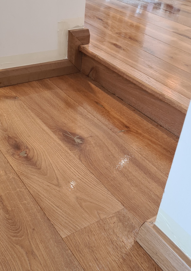 Re-waxing high-traffic areas