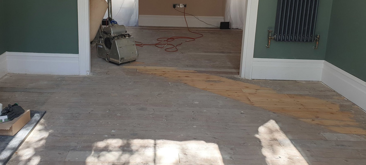 Restoration of Floorboards under Carpets