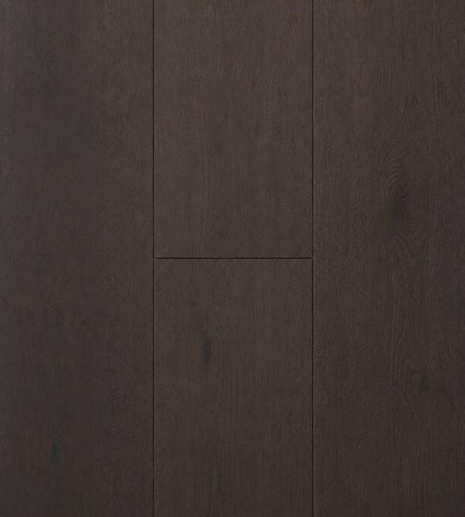 Oak Plank Stained in Morrells LF Dark Wenge colour
