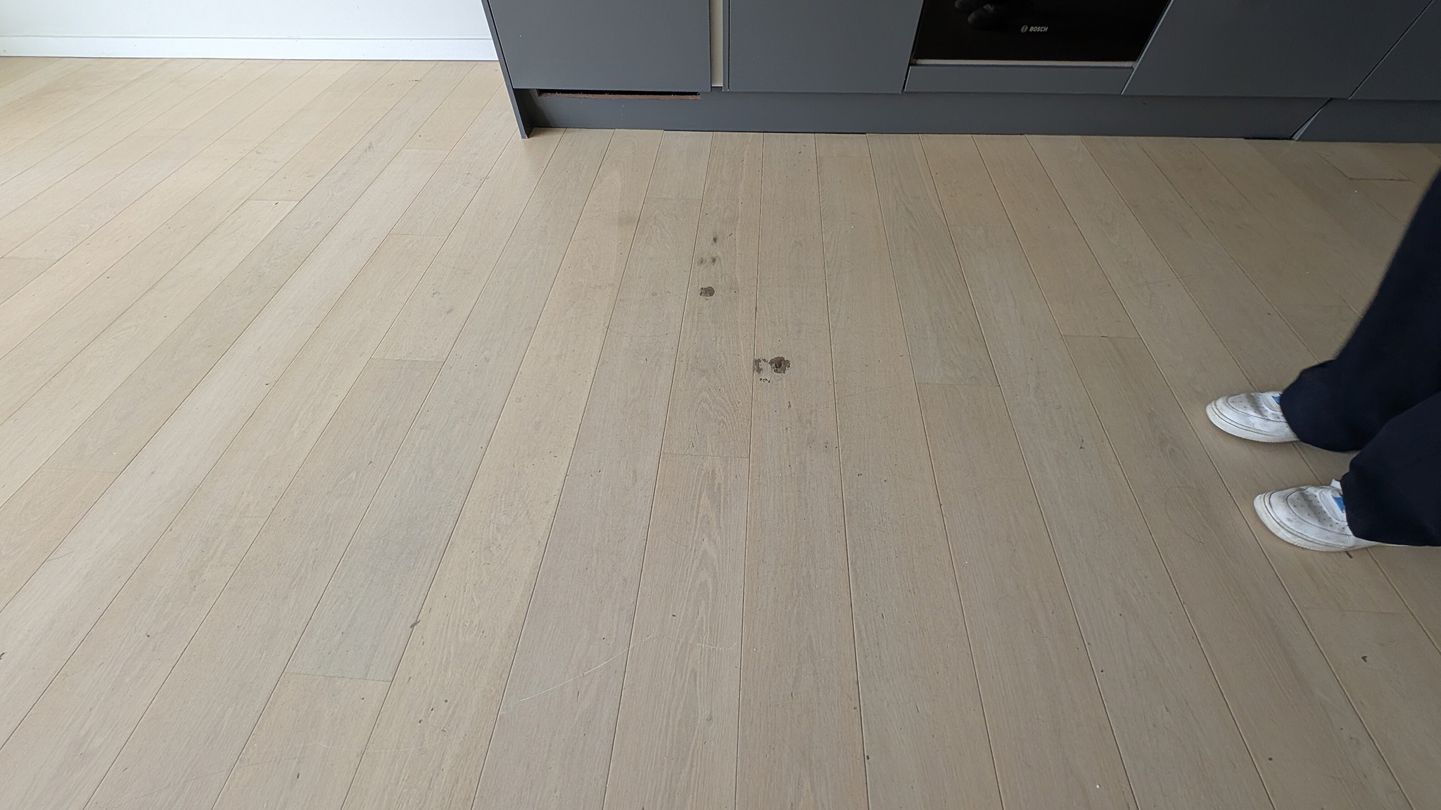 Stains on a Wooden Floor