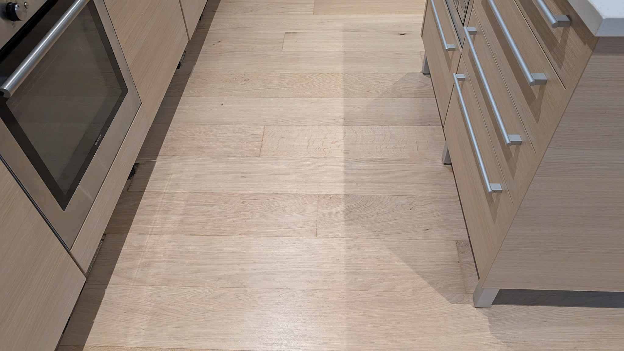 Invisible / Raw Oak Flooring Restoration