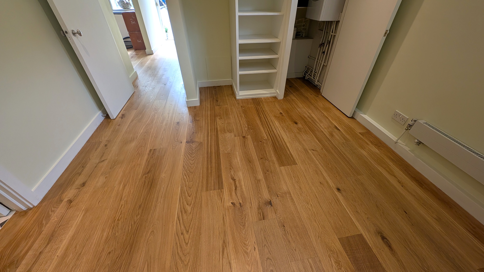 Engineered Oak Floor Sanding