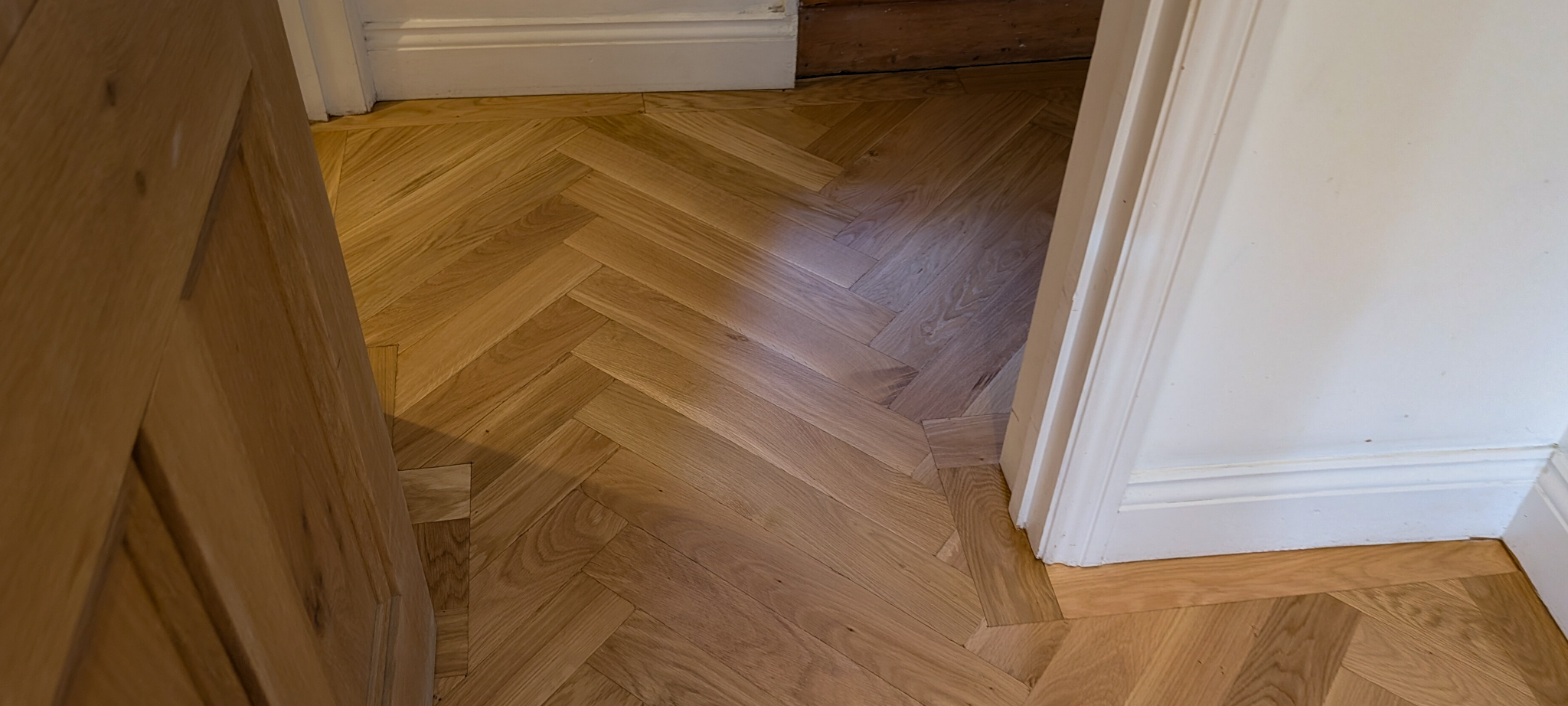 Oak Parquet Flooring Restoration