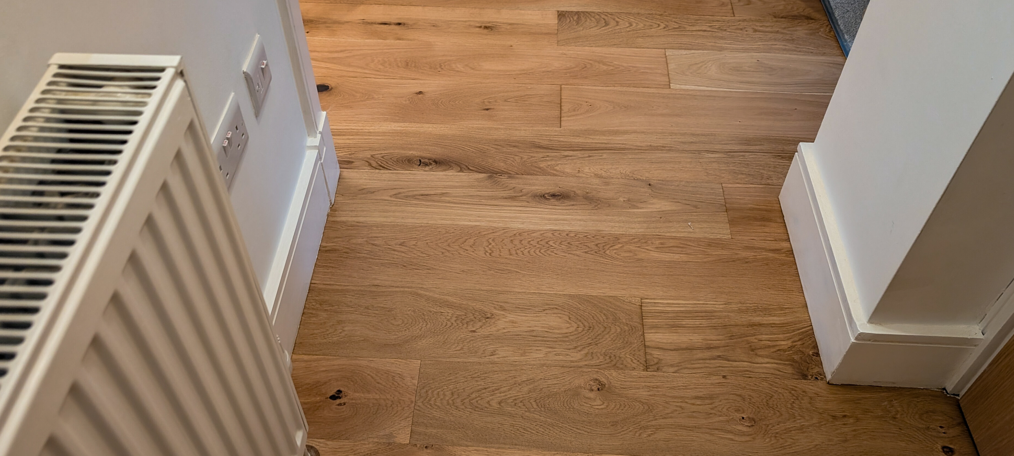 Restored Hardwood Flooring