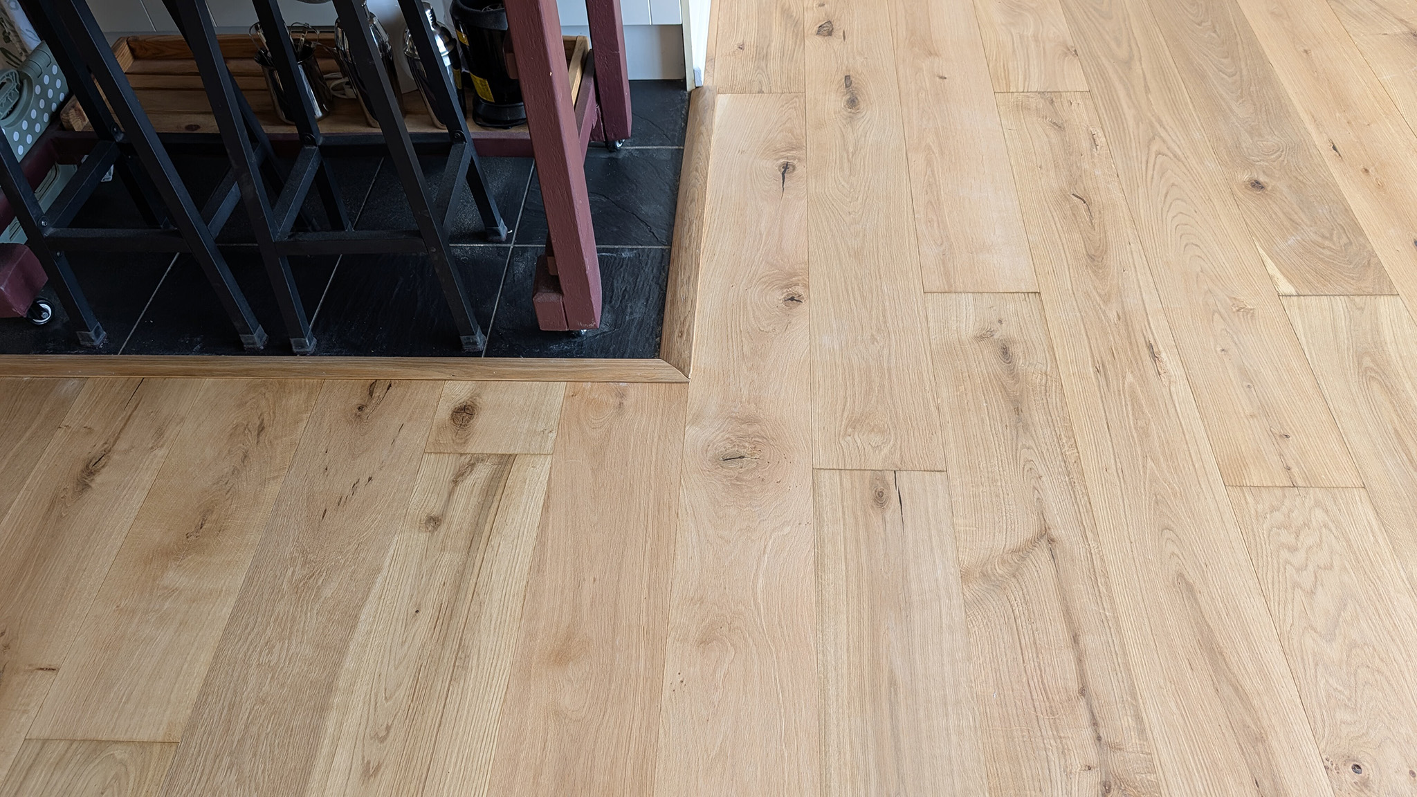 Restoration of engineered oak flooring