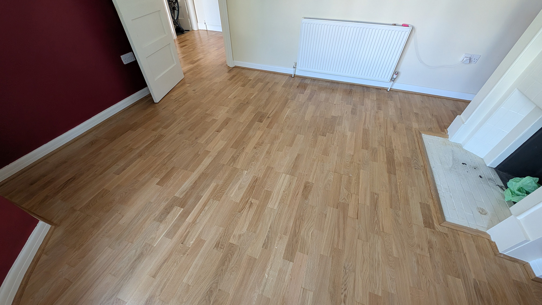 Engineered Oak Flooring Restoration