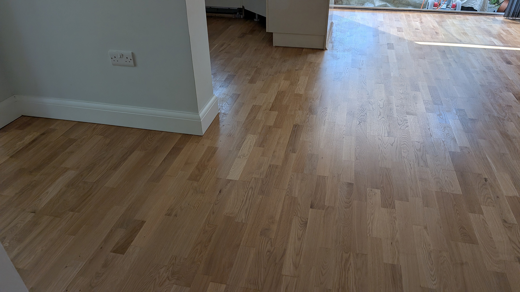 Engineered Oak Flooring Restoration