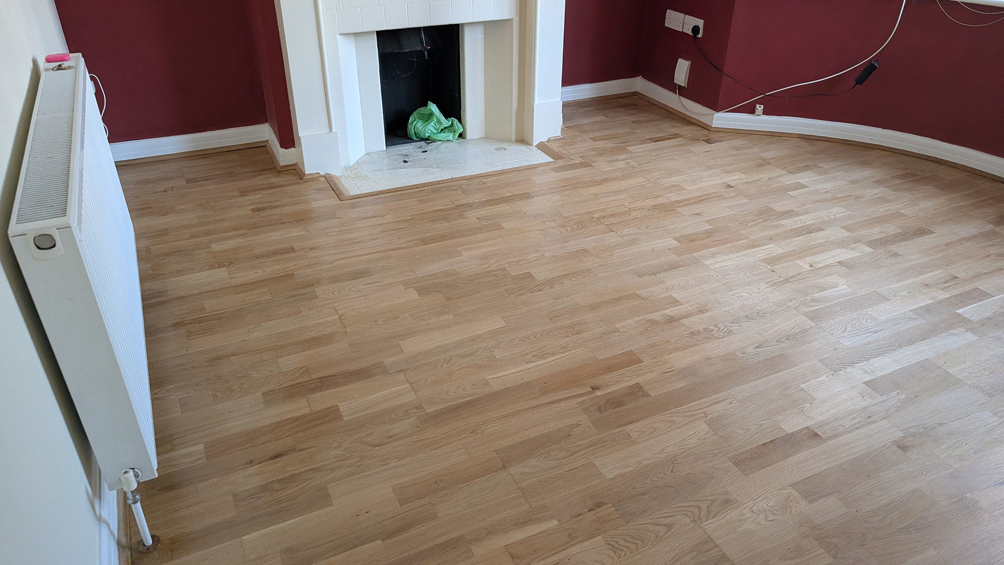 Engineered Oak Flooring Restoration