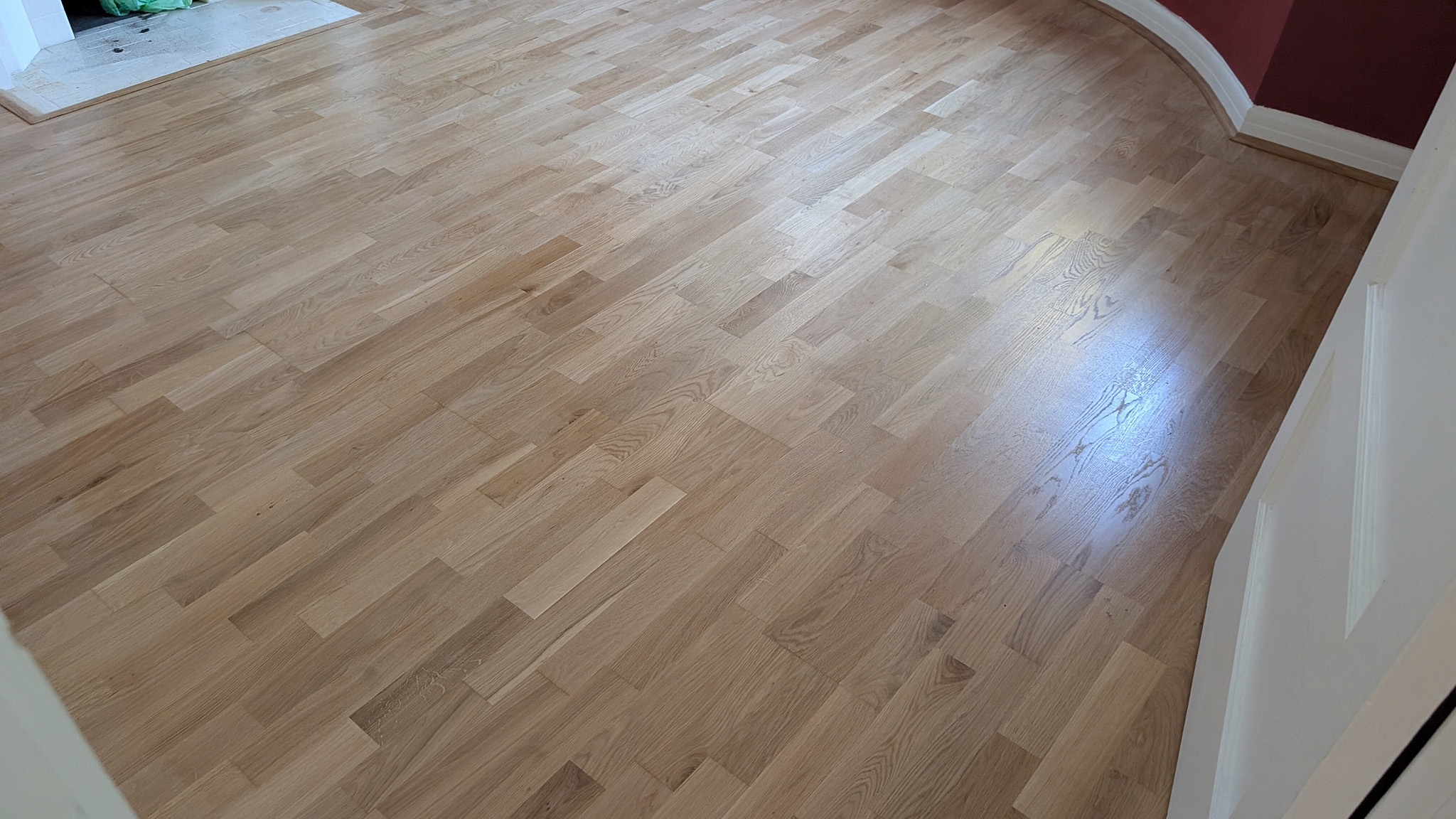 Engineered Oak Flooring Restoration