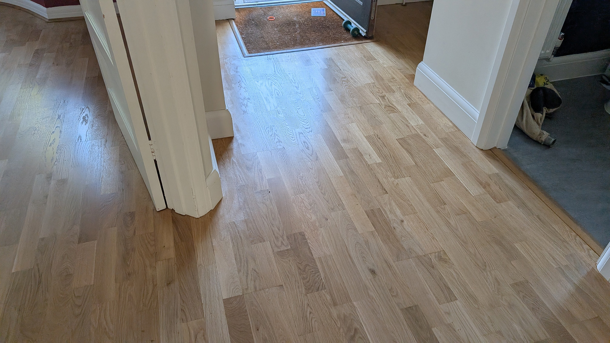 Restoration of an Engineered Wooden Flooring