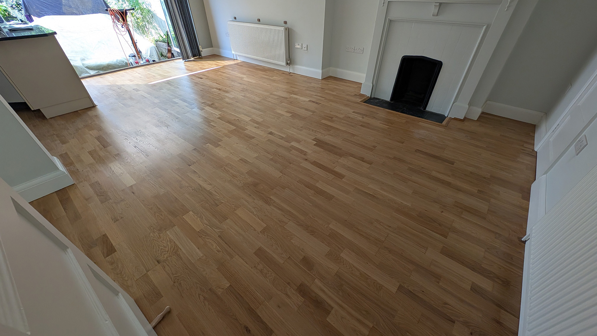 Engineered Oak Flooring Restoration