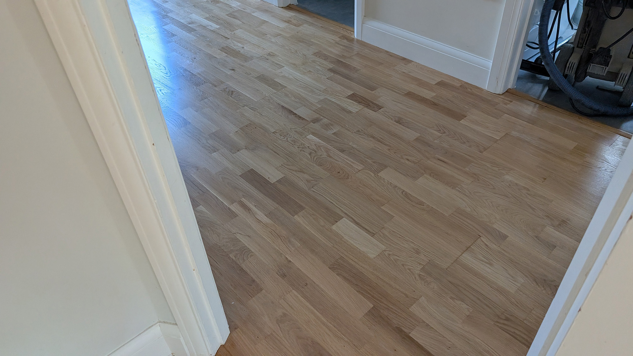 Engineered Oak Flooring Restoration