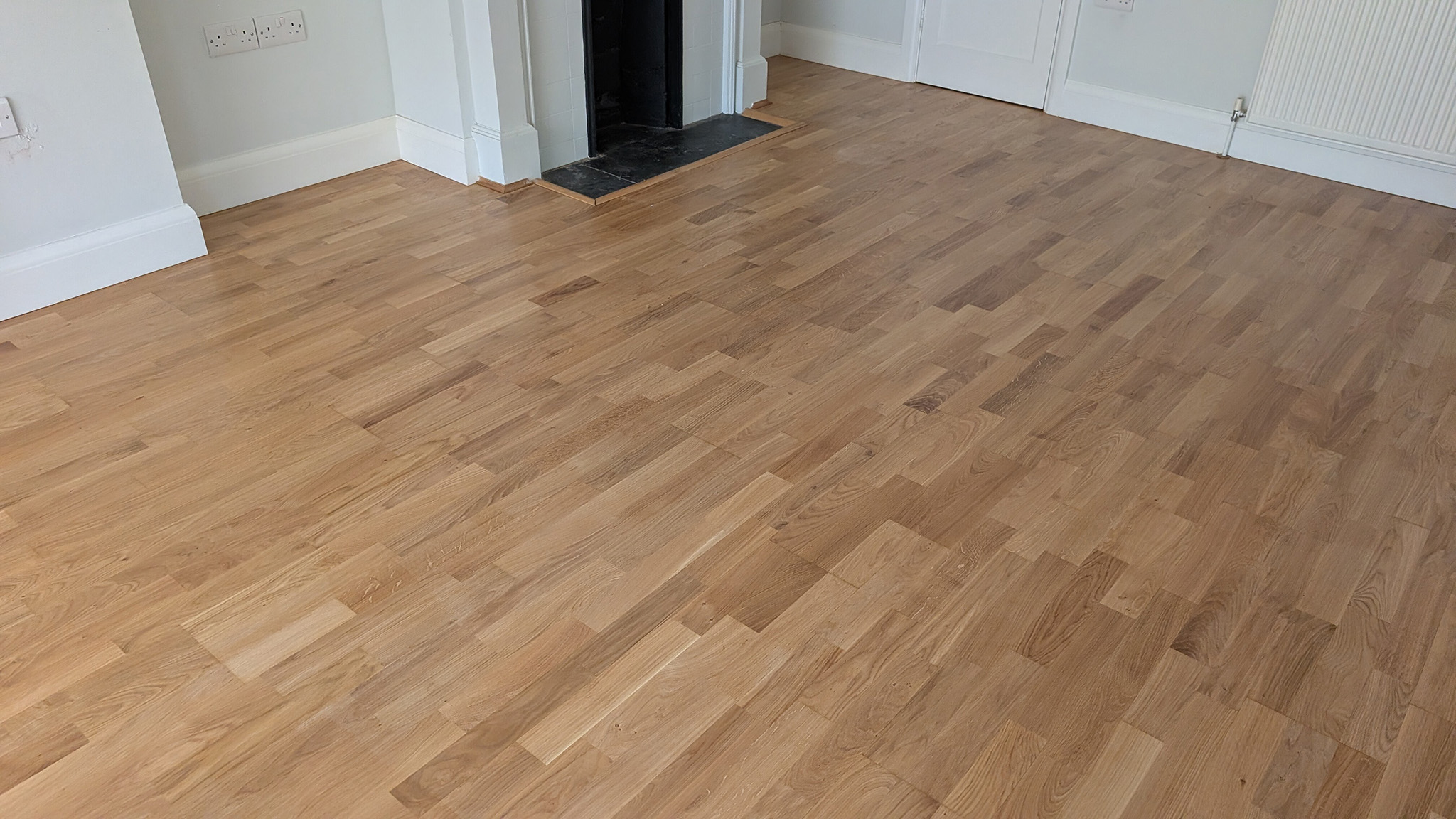 Engineered Oak Flooring Restoration