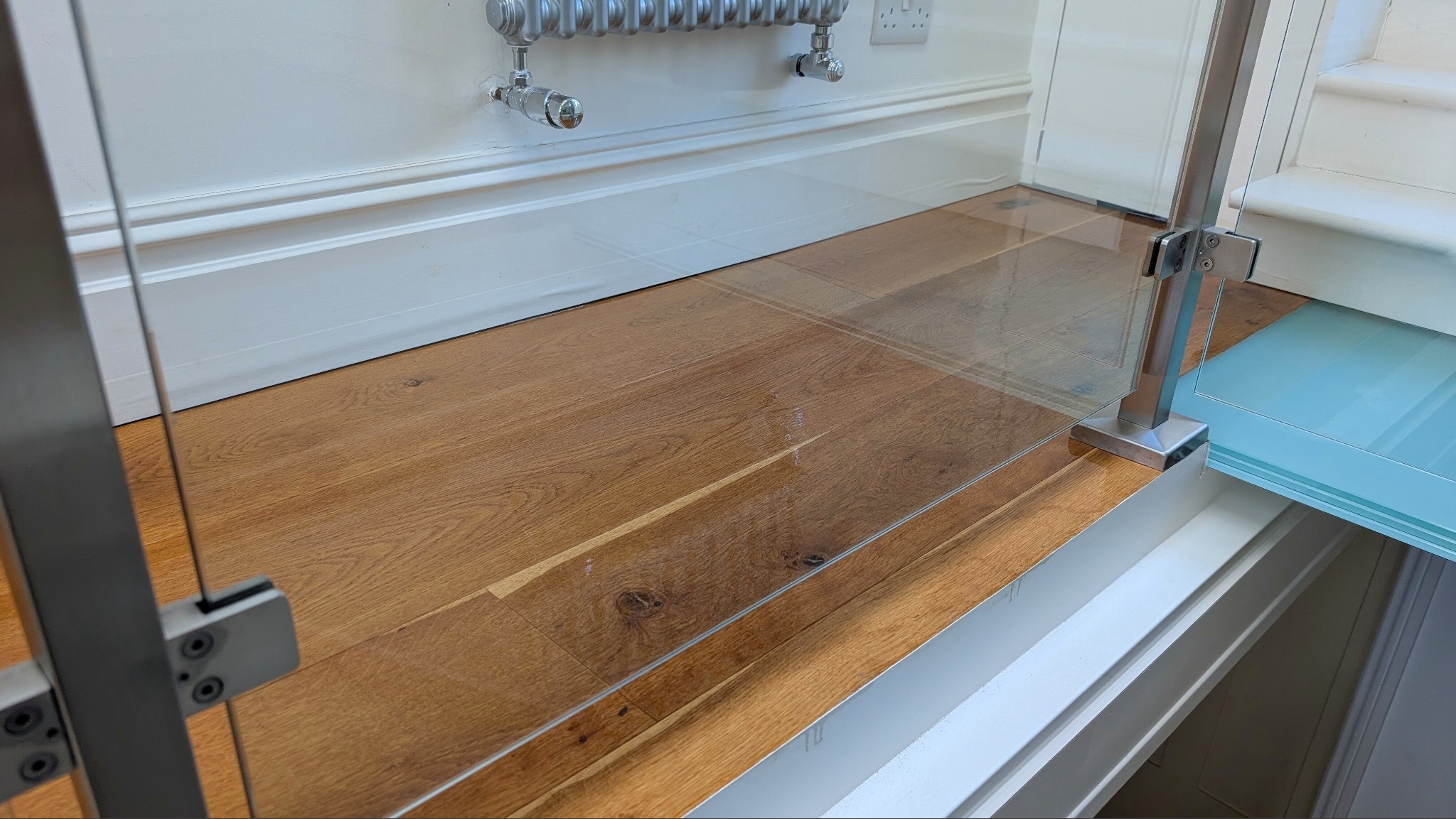 Oak Wood Flooring Re-Oiling