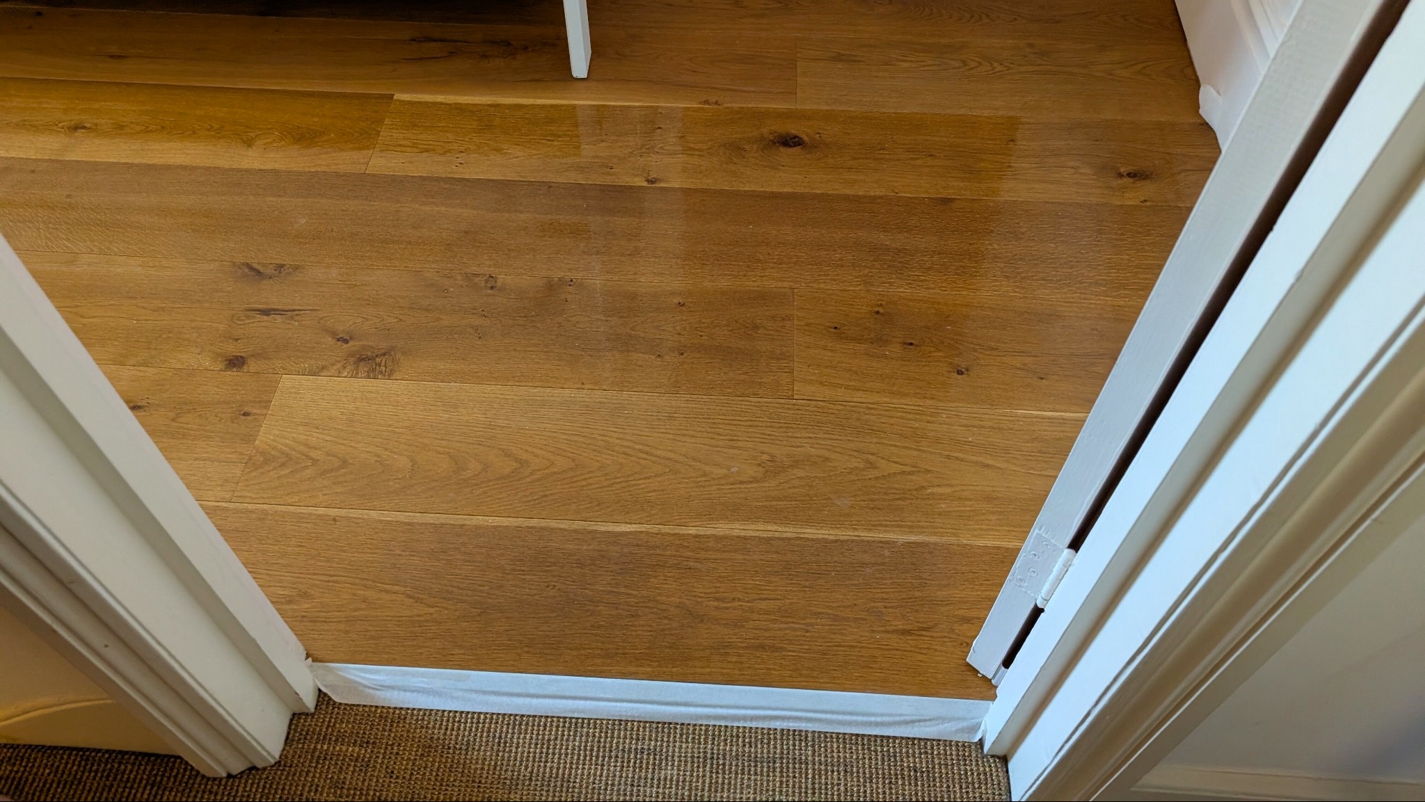 Oak Wood Flooring Re-Oiling