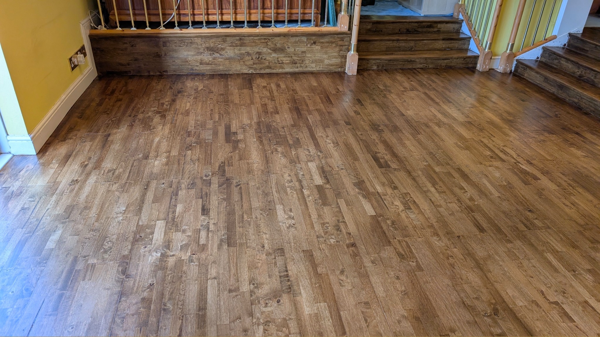 Sanding & Staining Beech Flooring