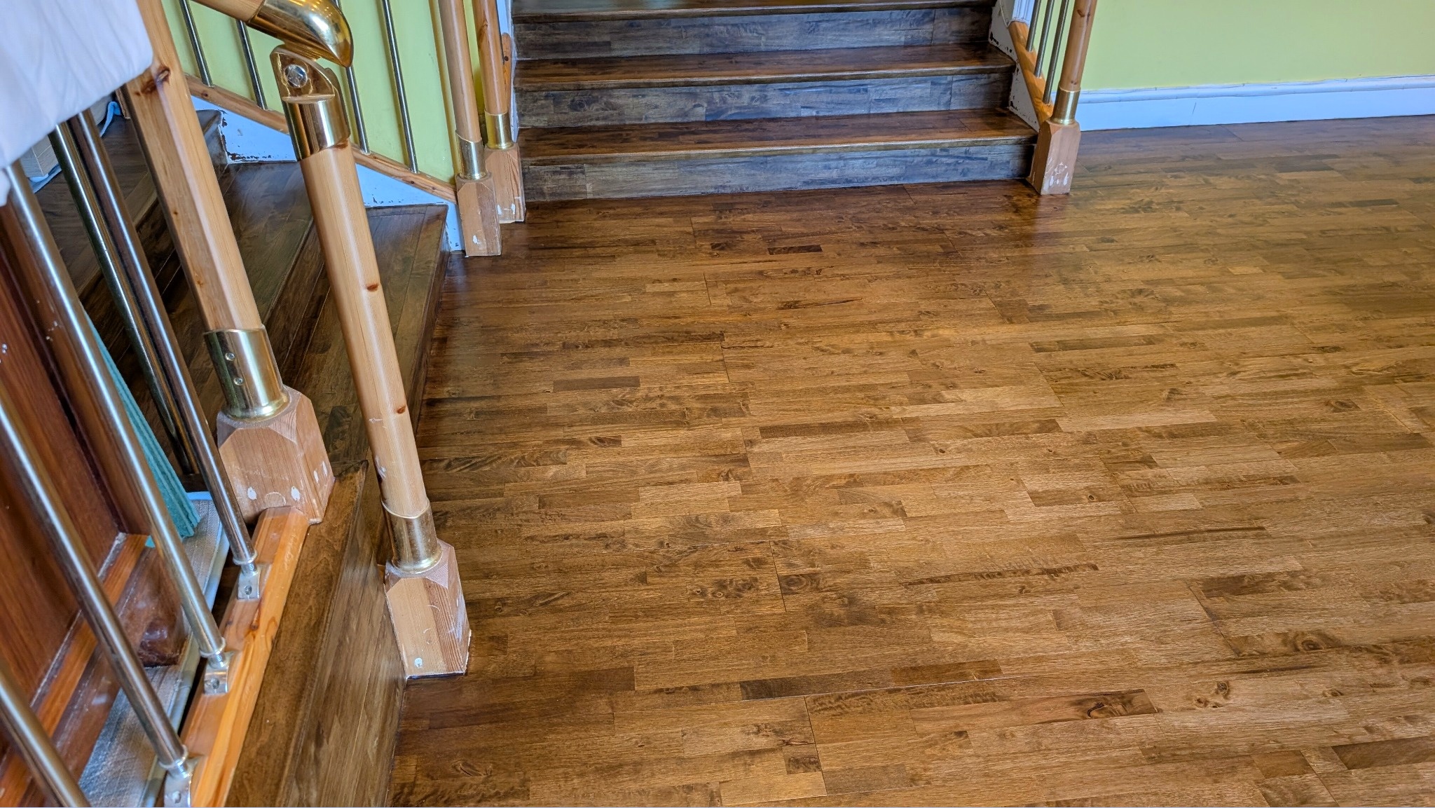 Sanding & Staining Beech Flooring