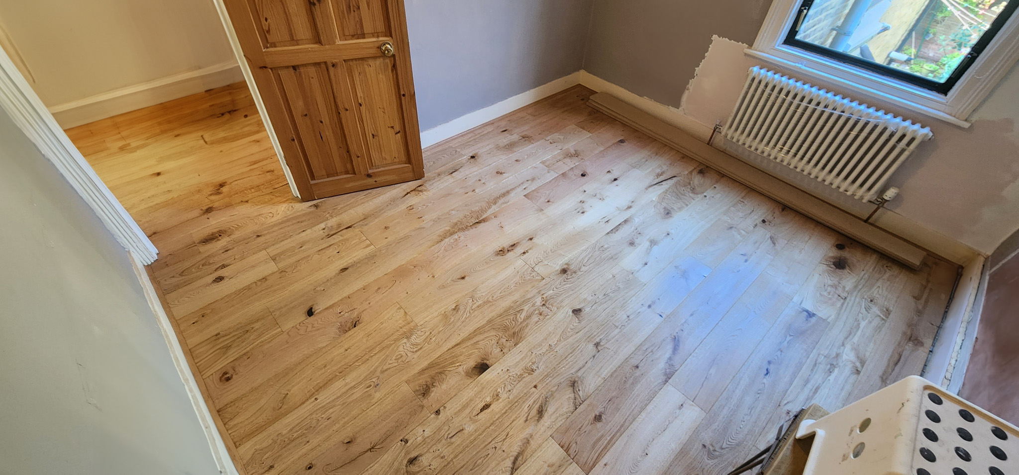 Engineered Oak Flooring Installation in Clapton, E5