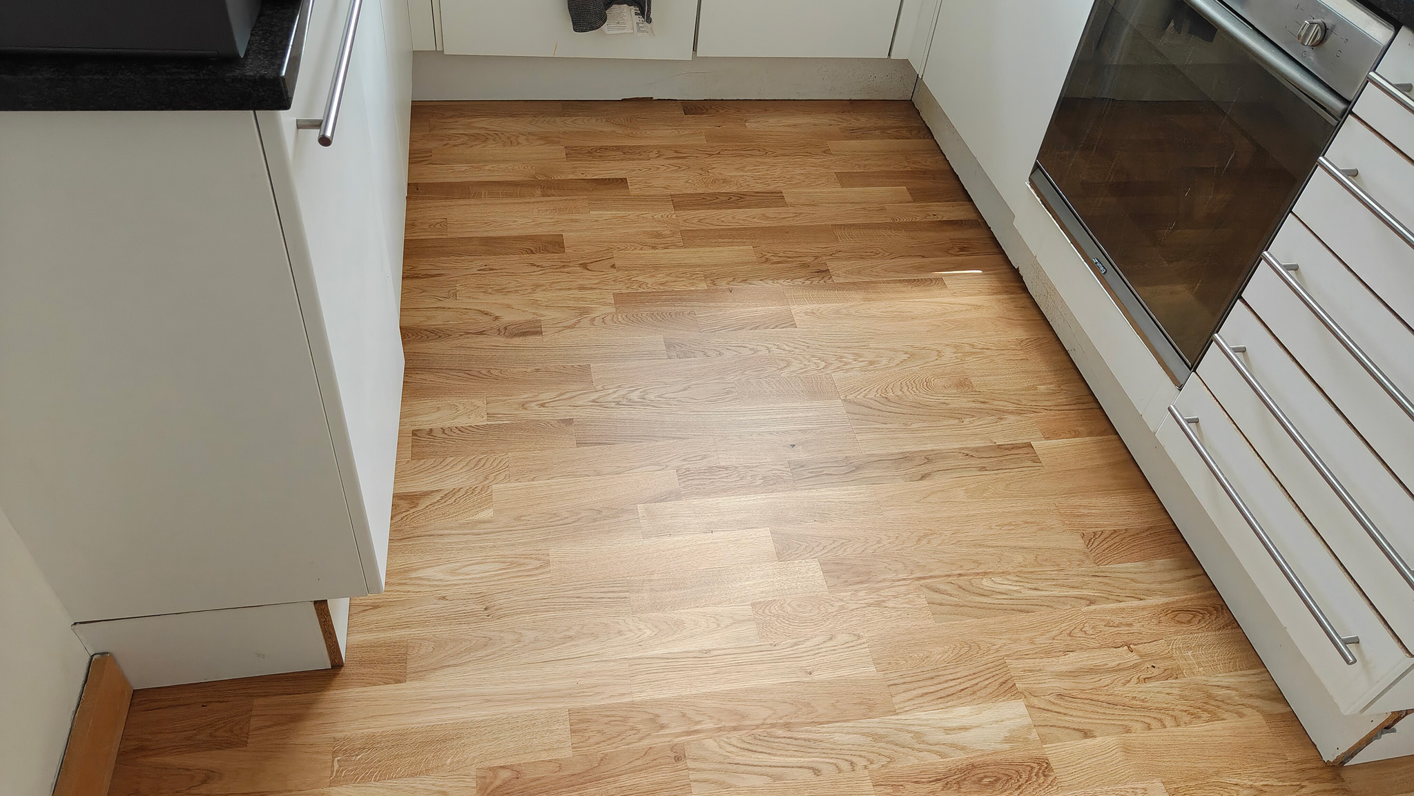 Engineered Oak Flooring Fitting