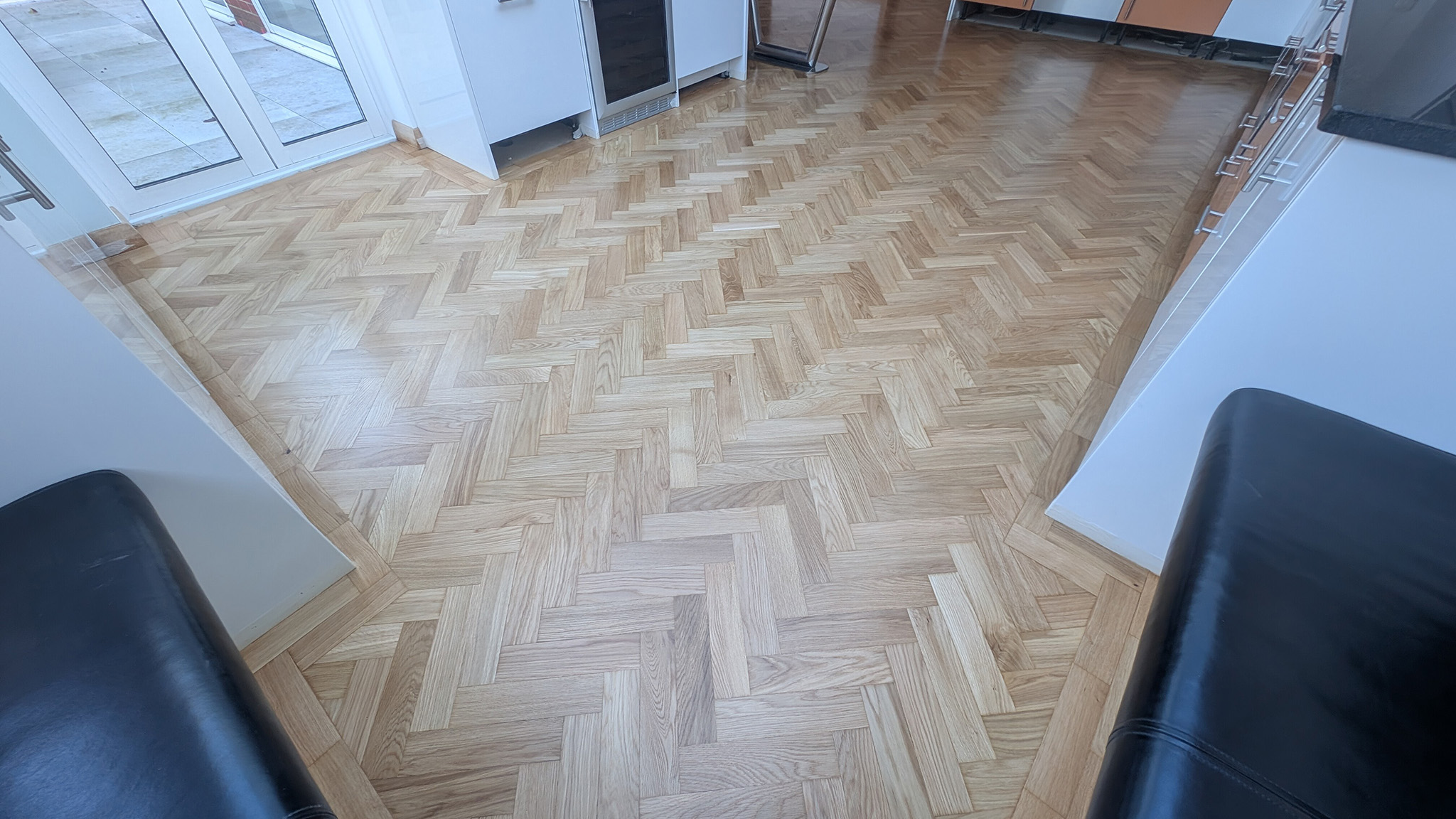 Restoration of an Engineered Oak Flooring in Hockerill, hockerill