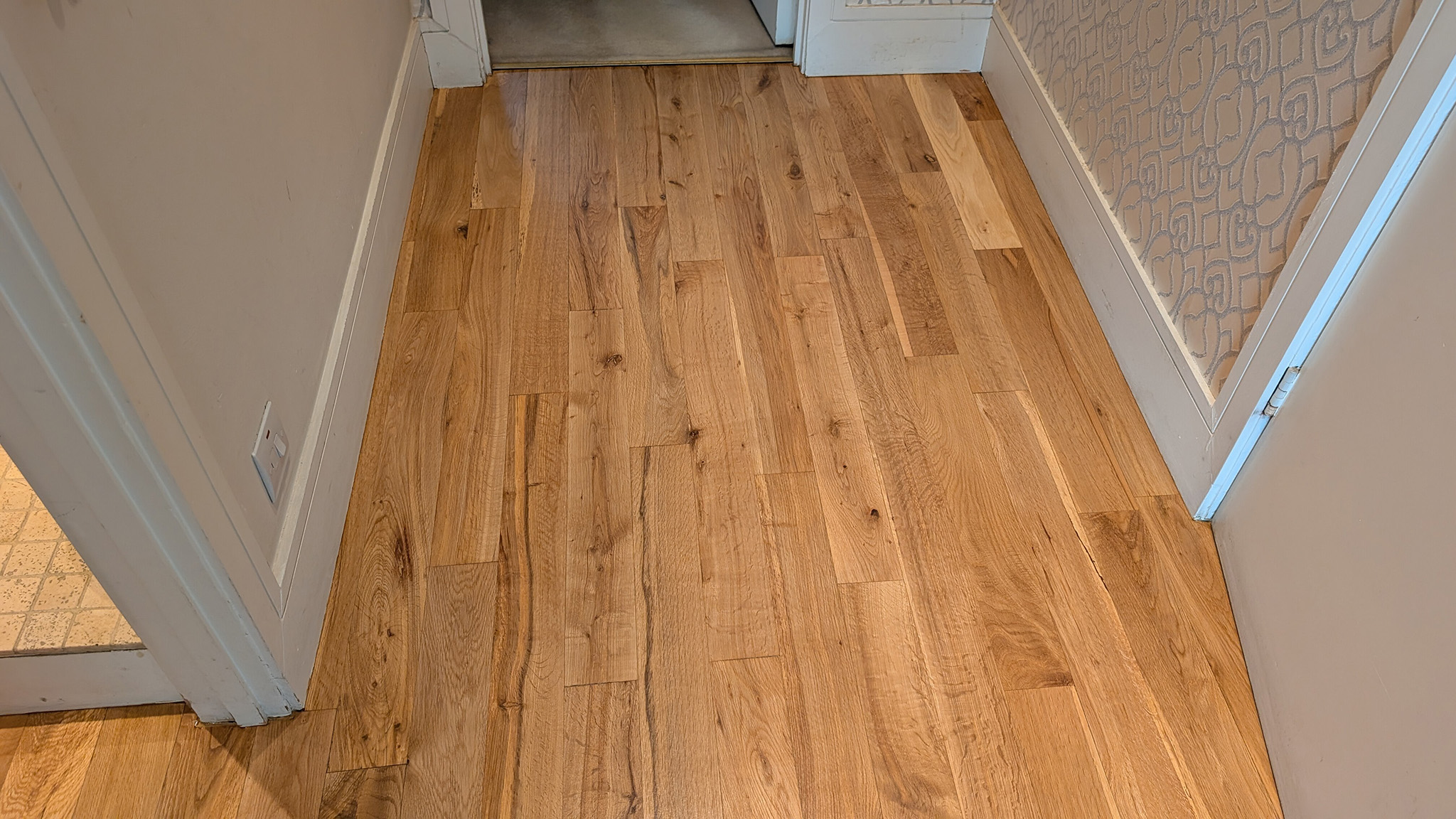 Engineered Oak Flooring Restoration
