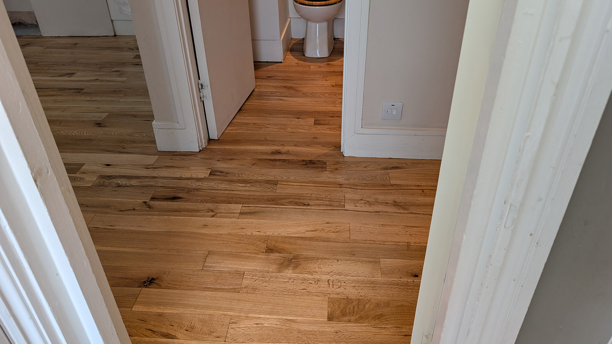 Engineered Oak Flooring Restoration