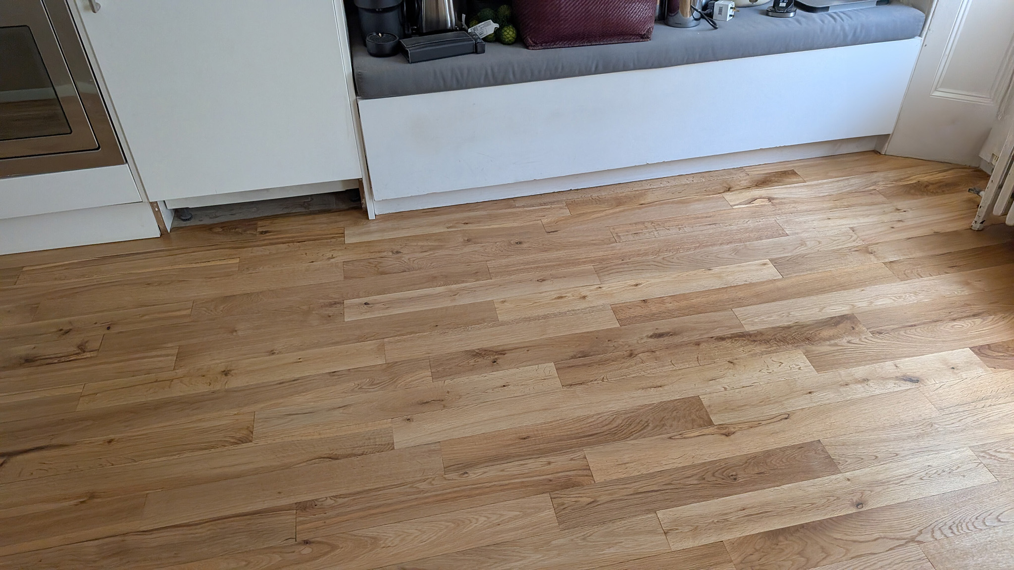 Engineered Oak Flooring Restoration