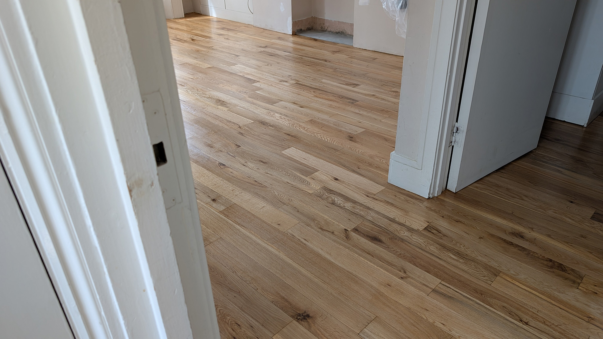 Engineered Oak Flooring Restoration