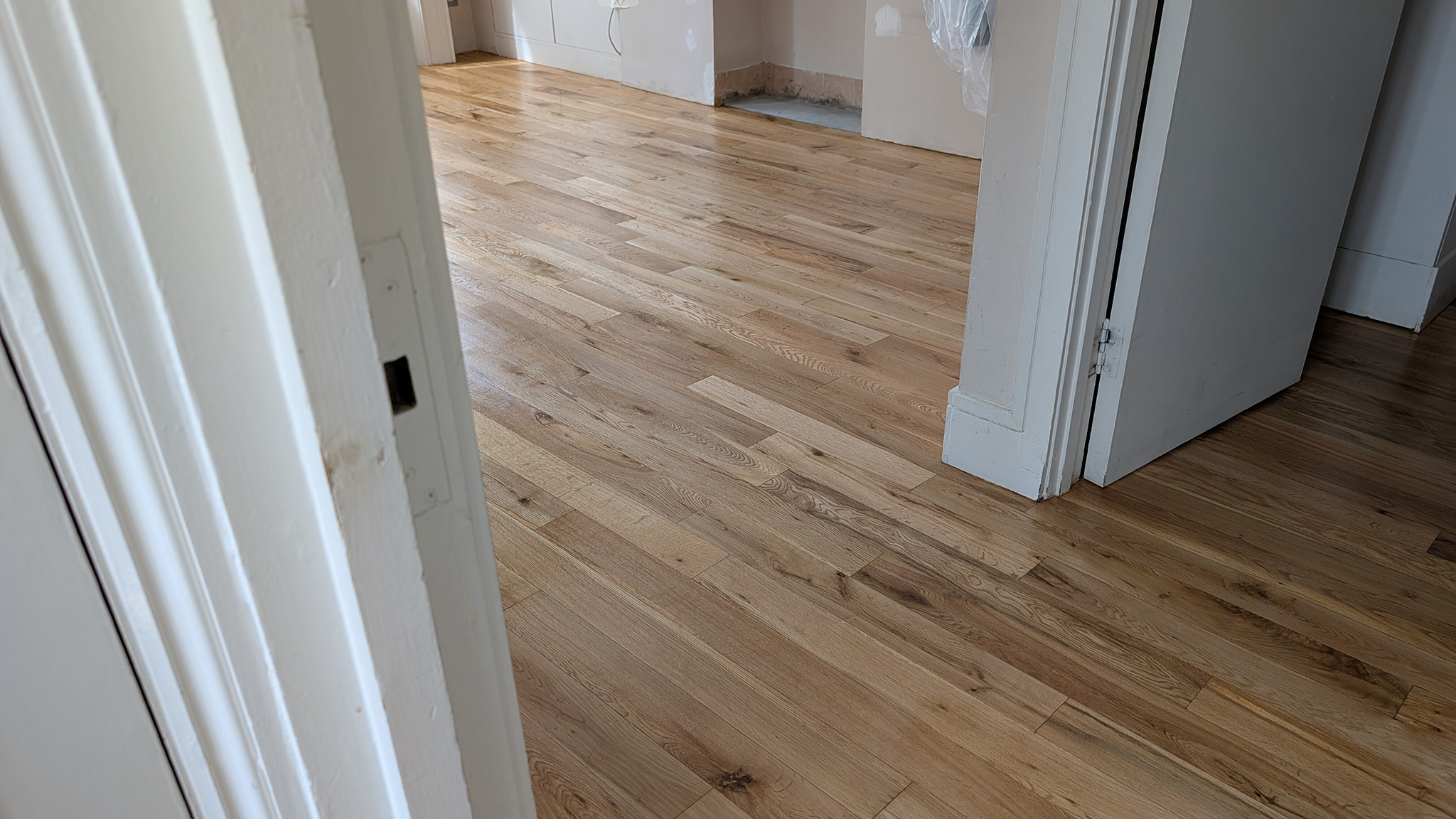 Engineered Oak Flooring Restoration